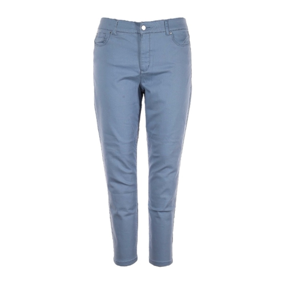 Jones New York Comfort Waist Skinny Jeans 16/33 Bluebell NWT Stretch Mid Rise